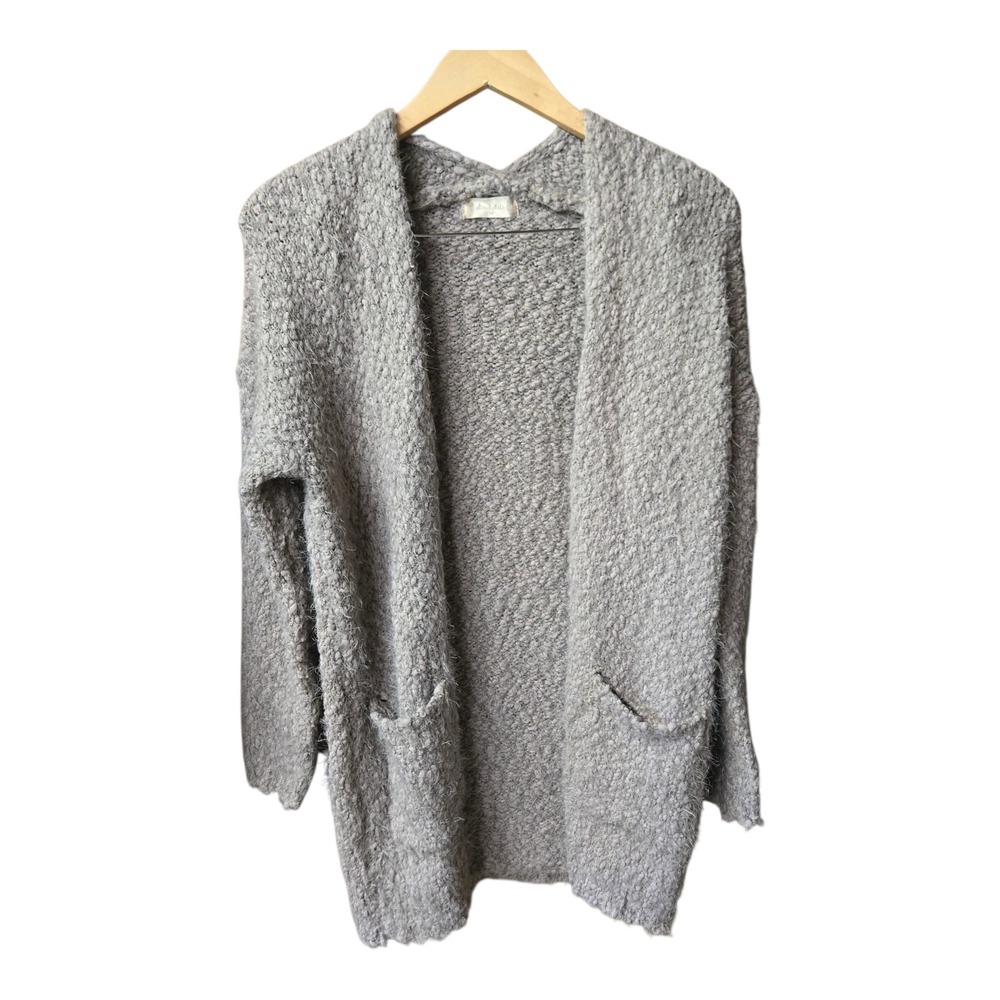 Altar'd State Cardigan Women's Medium M Open Front Sweater Tan